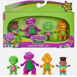 NWT Fisher-Price Barney’s World “Barney Hey Friends” Pack ages 3+